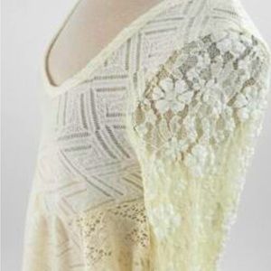 Free People Lace Blouse